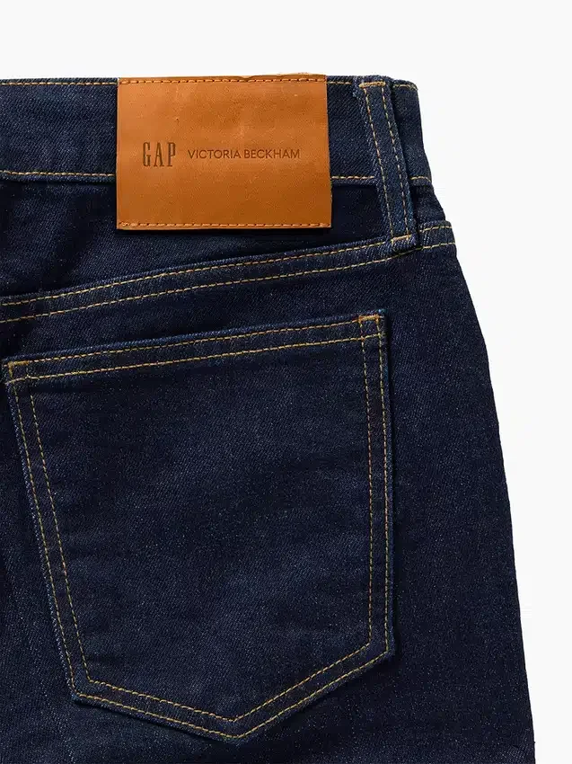 GAP × Victoria Beckham Capri-Jeans mit niedriger Leibhöhe