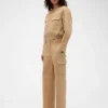 GAP × Victoria Beckham Cargohose mit hoher Leibhöhe