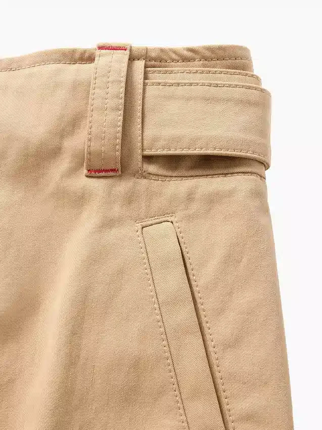 GAP × Victoria Beckham Cargohose mit hoher Leibhöhe