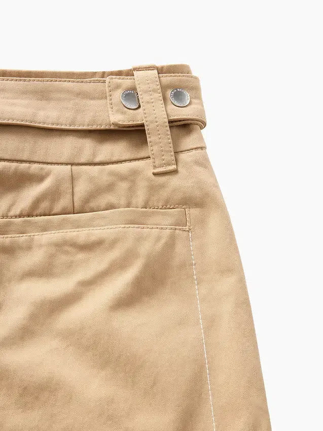 GAP × Victoria Beckham Cargohose mit hoher Leibhöhe
