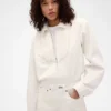 Gap × Victoria Beckham Denim-Hemd mit Reißverschluss