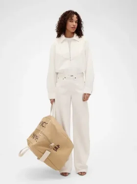 Gap × Victoria Beckham Denim-Hemd mit Reißverschluss