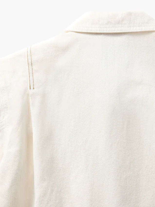 Gap × Victoria Beckham Denim-Hemd mit Reißverschluss