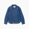 Gap × Victoria Beckham Denim-Hemd mit Reißverschluss