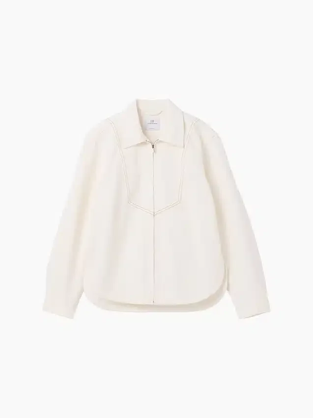 Gap × Victoria Beckham Denim-Hemd mit Reißverschluss