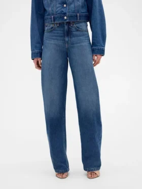 Gap × Victoria Beckham High-Rise-Arc-Jeans