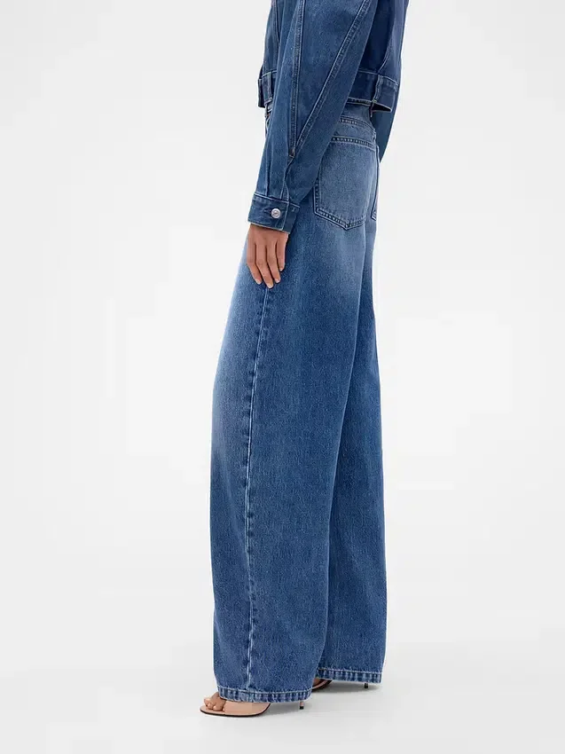 Gap × Victoria Beckham High-Rise-Arc-Jeans