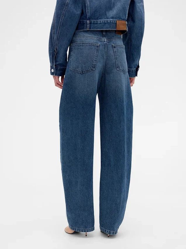 Gap × Victoria Beckham High-Rise-Arc-Jeans