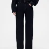 GAP × Victoria Beckham High-Rise-Jeans in gerader Passform