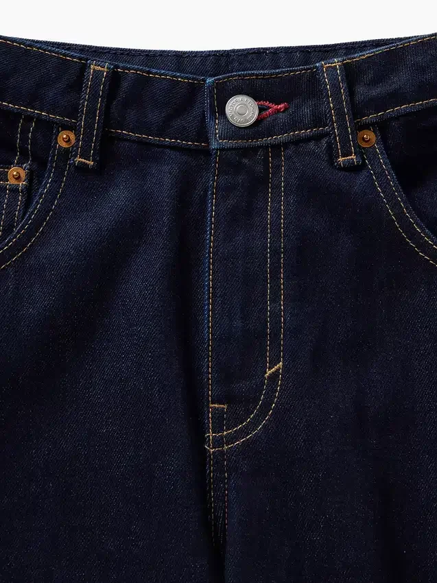GAP × Victoria Beckham High-Rise-Jeans in gerader Passform