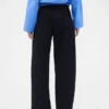 GAP × Victoria Beckham Hoch taillierte Plissee-Hose mit Bogen