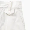 GAP × Victoria Beckham Hoch taillierte Plissee-Hose mit Bogen