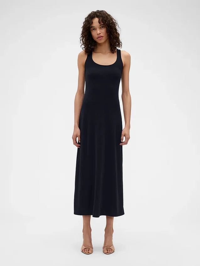 GAP × Victoria Beckham Jersey-Maxikleid