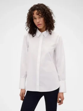 Gap × Victoria Beckham Lässiges Popeline-Hemd
