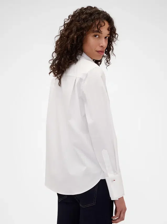 Gap × Victoria Beckham Lässiges Popeline-Hemd