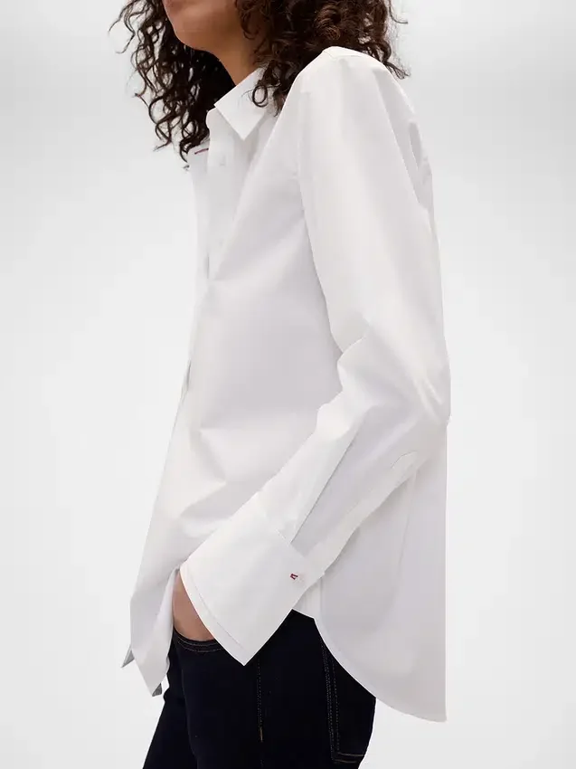 Gap × Victoria Beckham Lässiges Popeline-Hemd