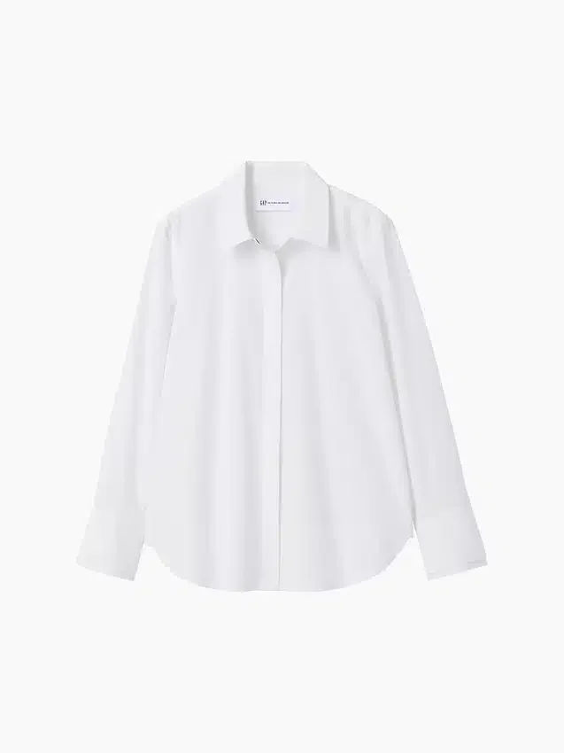 Gap × Victoria Beckham Lässiges Popeline-Hemd