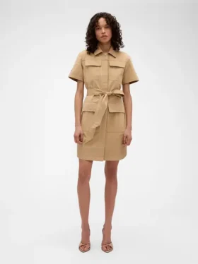 GAP × Victoria Beckham Mini-Mac-Kleid
