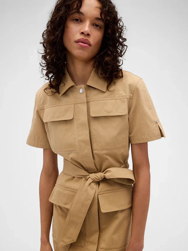 GAP × Victoria Beckham Mini-Mac-Kleid