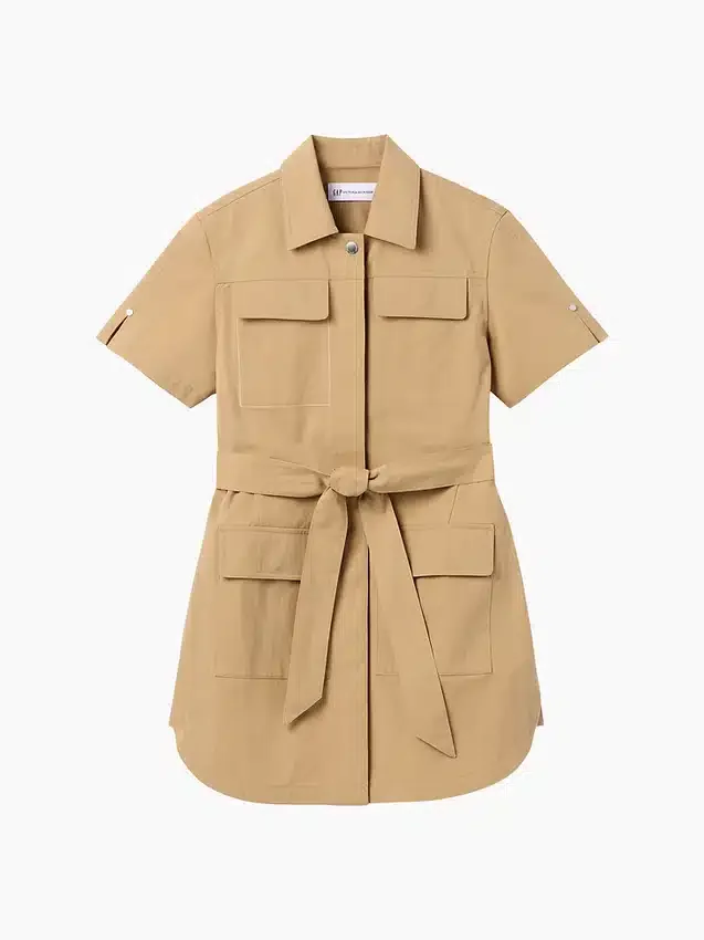GAP × Victoria Beckham Mini-Mac-Kleid