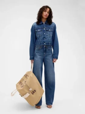 GAP × Victoria Beckham Oversized-Wochenendtasche