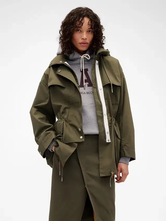 GAP × Victoria Beckham Parka-Jacke