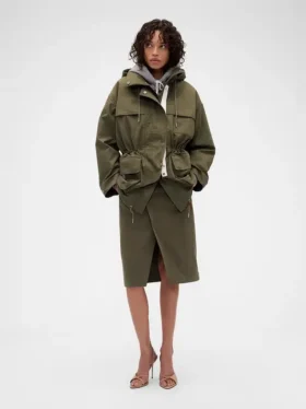 GAP × Victoria Beckham Parka-Jacke