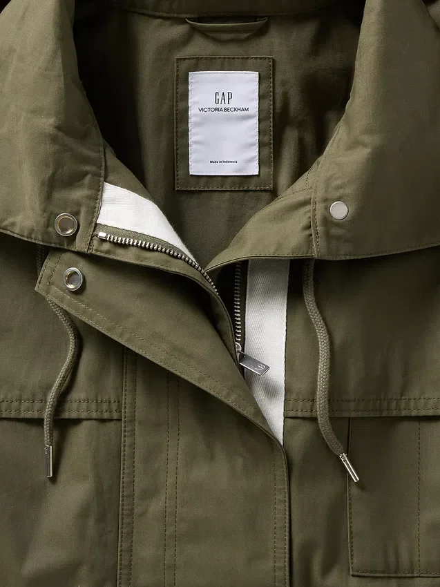 GAP × Victoria Beckham Parka-Jacke