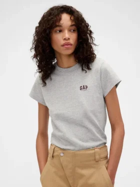 Gap × Victoria Beckham T-Shirt aus Bio-Baumwolle mit Logo