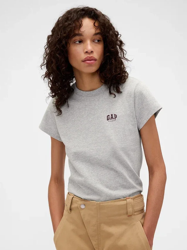 Gap × Victoria Beckham T-Shirt aus Bio-Baumwolle mit Logo