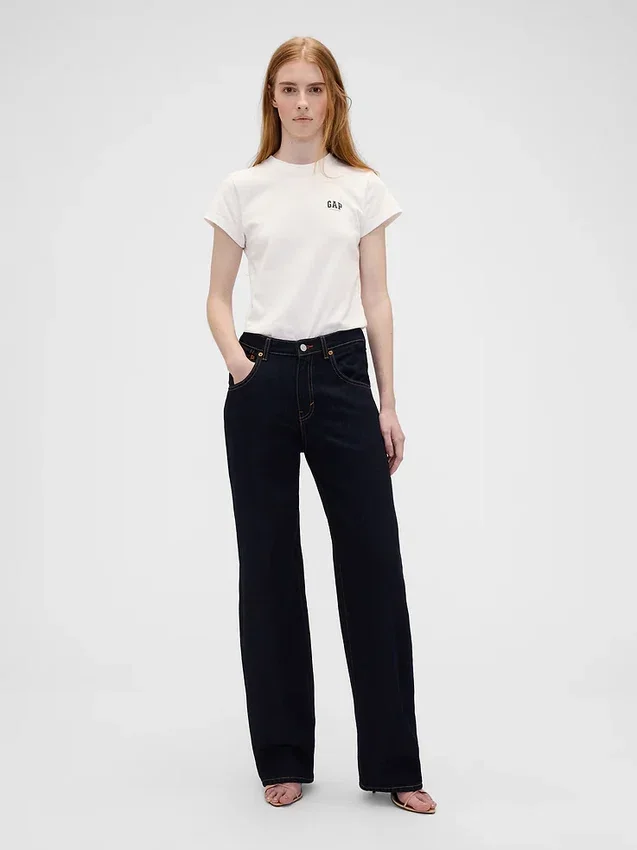 Gap × Victoria Beckham T-Shirt aus Bio-Baumwolle mit Logo