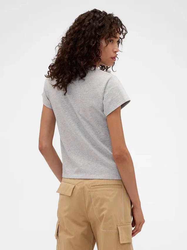 Gap × Victoria Beckham T-Shirt aus Bio-Baumwolle mit Logo