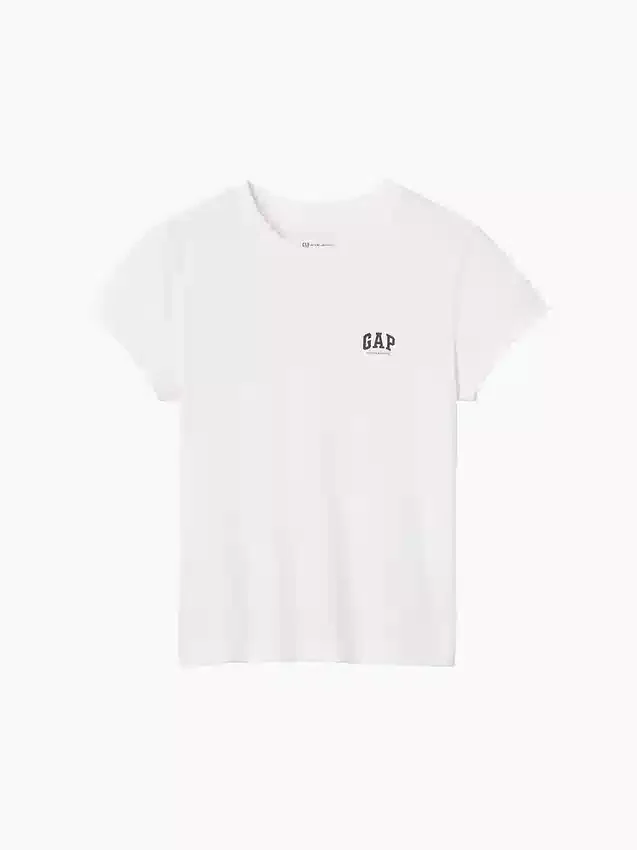 Gap × Victoria Beckham T-Shirt aus Bio-Baumwolle mit Logo