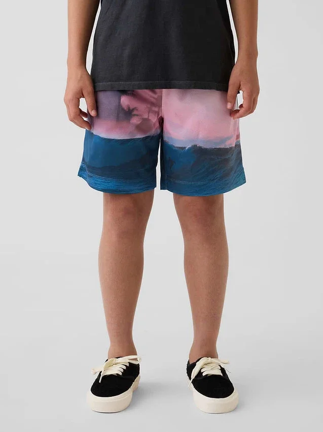 GapFit 6" Recycled Mesh Easy Shorts für Kinder