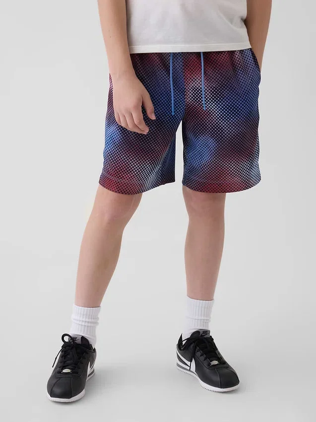GapFit 6" Recycled Mesh Easy Shorts für Kinder