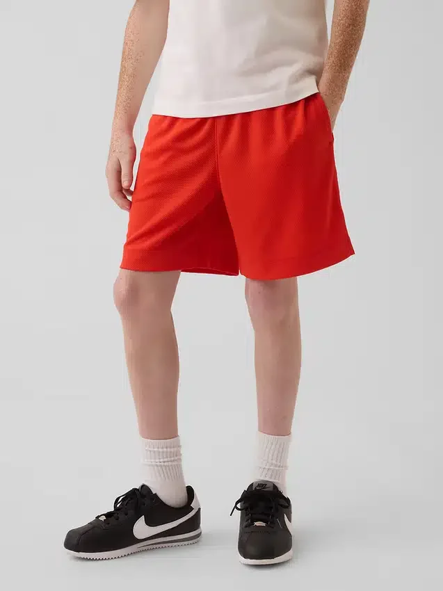 GapFit 6" Recycled Mesh Easy Shorts für Kinder