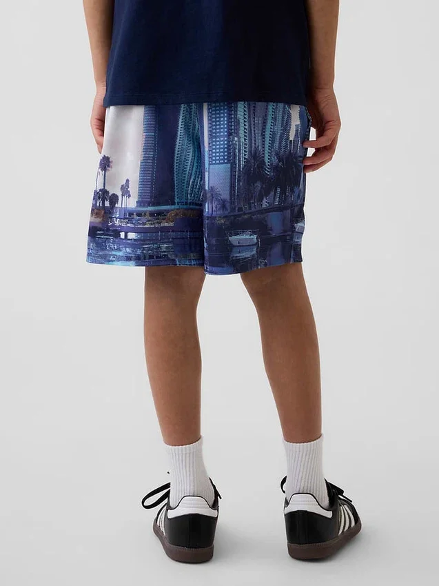 GapFit 6" Recycled Mesh Easy Shorts für Kinder