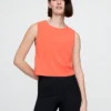 GapFit Breathe Crop-Muscle-Tank-Top