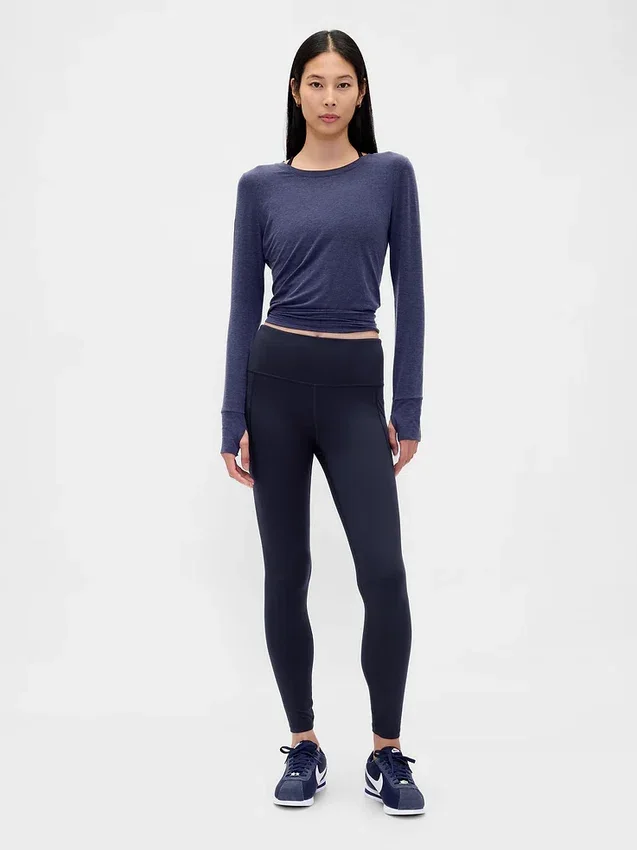 GapFit High Rise Power Leggings in voller Länge
