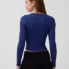 GapFit nahtloses, geripptes Crop-Top