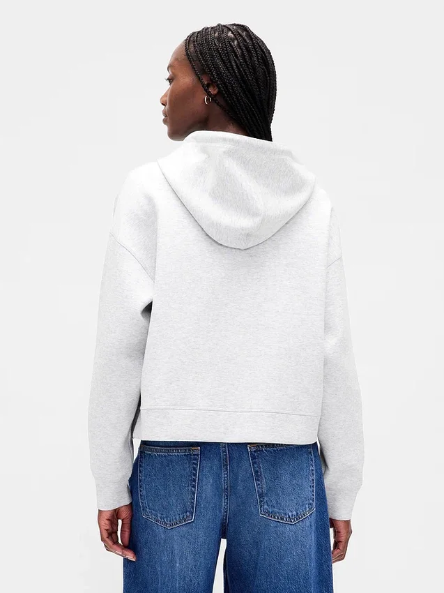 GapFit Oversize-Hoodie mit Reißverschluss