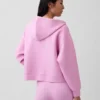 GapFit Oversize-Hoodie mit Reißverschluss
