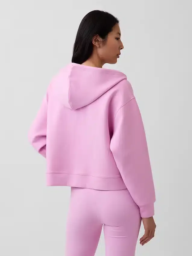 GapFit Oversize-Hoodie mit Reißverschluss