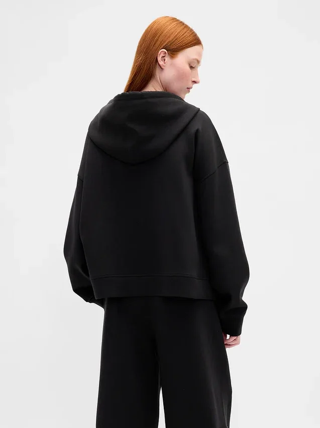 GapFit Oversize-Hoodie mit Reißverschluss