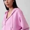 GapFit Oversize-Hoodie mit Reißverschluss