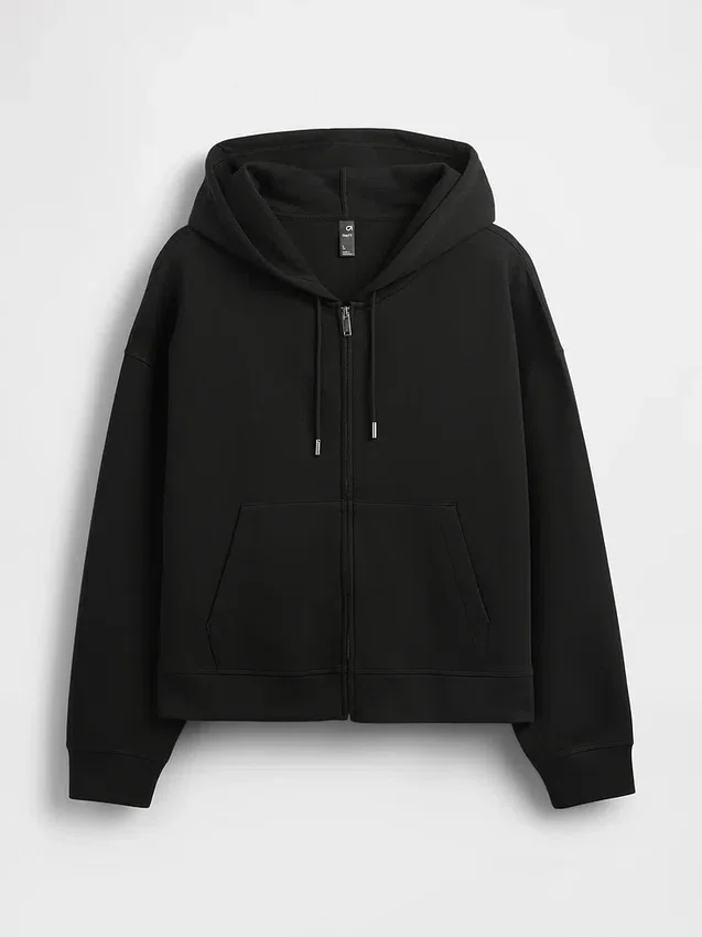GapFit Oversize-Hoodie mit Reißverschluss