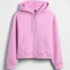 GapFit Oversize-Hoodie mit Reißverschluss