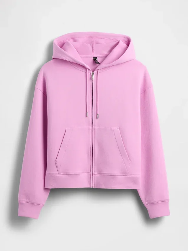 GapFit Oversize-Hoodie mit Reißverschluss