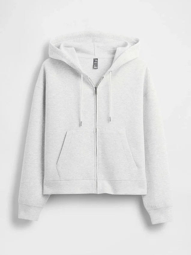 GapFit Oversize-Hoodie mit Reißverschluss