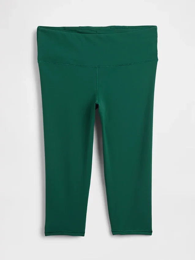 GapFit Smooth High Rise Crop-Leggings